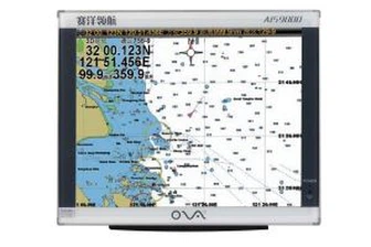 GPS-kaartplotter voor de scheepvaart