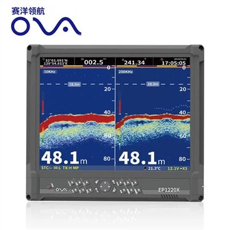 Echolood met dubbele frequentie